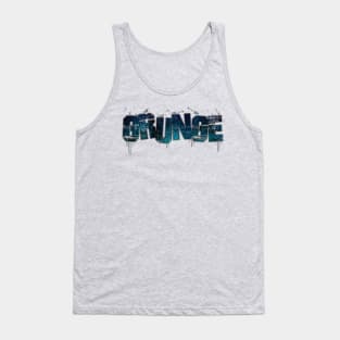 Grunge Music Design Tank Top